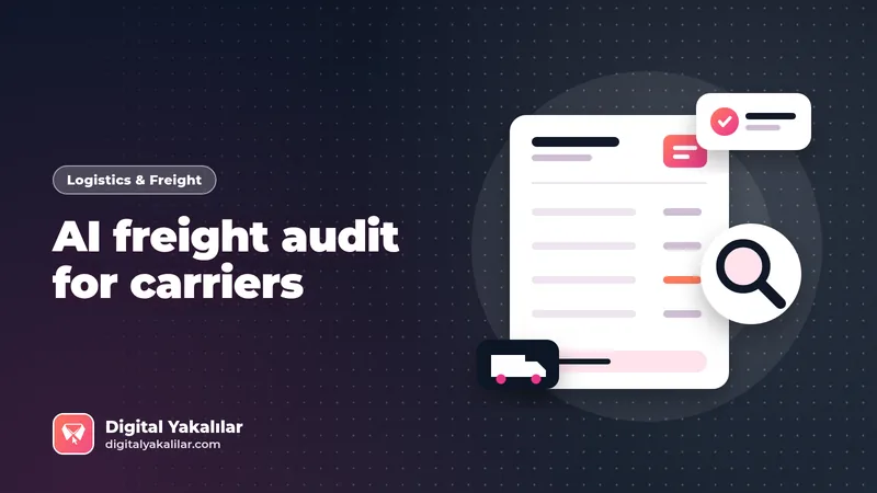 AI freight audit: New AI operators that check invoices and find lost shipments