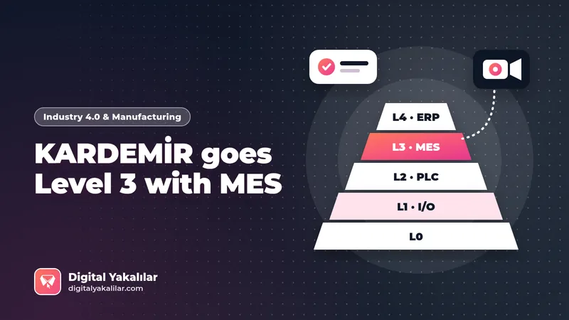 KARDEMİR moves 27 plants to Level 3: Why ISA-95 and MES matter for factories