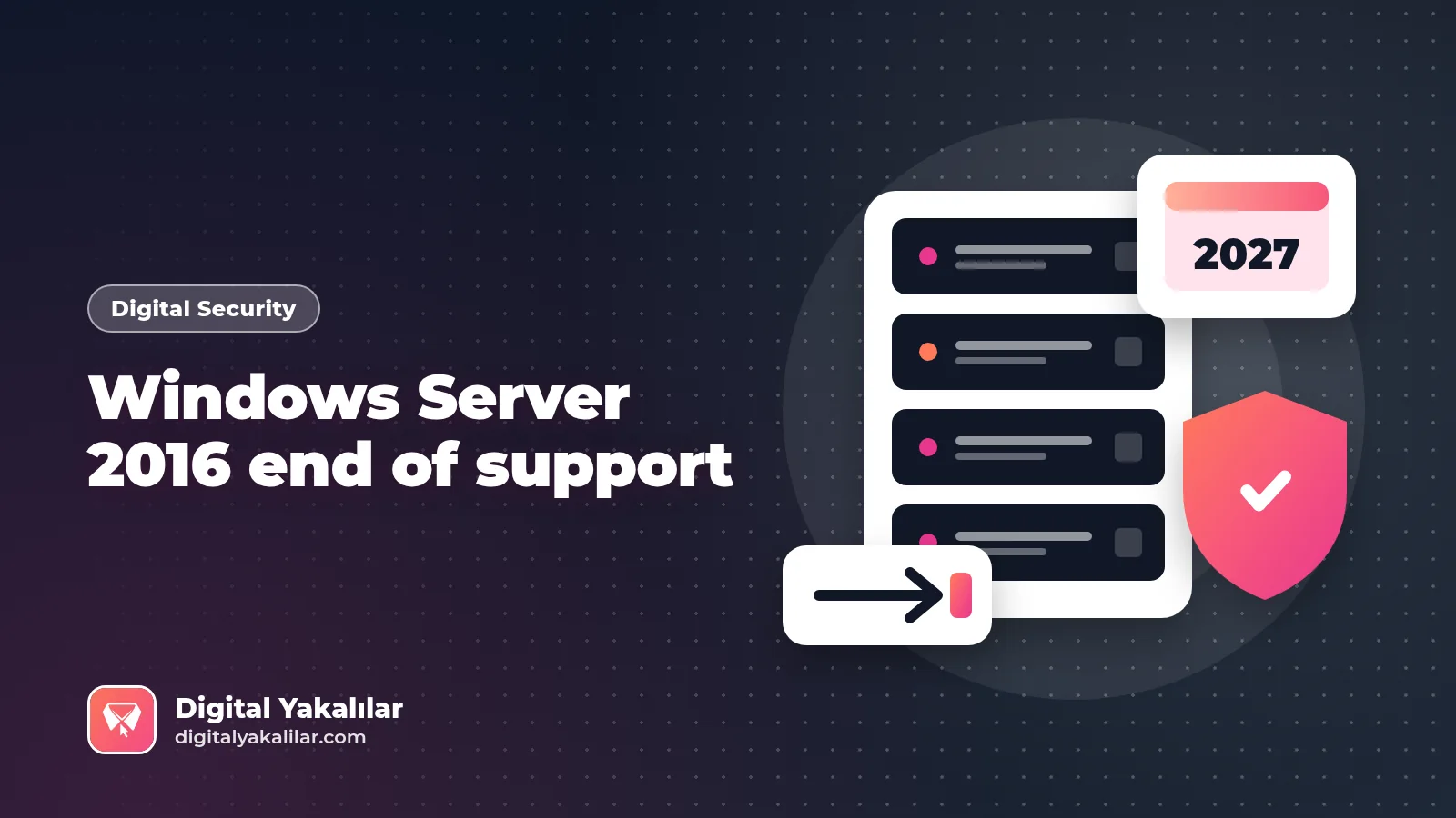 Windows Server 2016 end of support: January 12, 2027 timeline and migration guide cover image